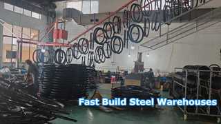 Prefabricated Steel Warehouses Fast Build Industrial Storage