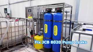 Reparación del equipo Nachi PVD 0B 20P del sello de la bomba hidráulica JCB 8020