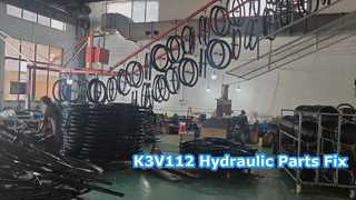K3V112 Hydraulic Pump Parts Cylinder Block Valve Plate