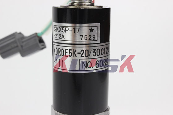K3V112 excavador Solenoid Valve Kobelco SK250-8 KDRDE5K-20/30C12A-111