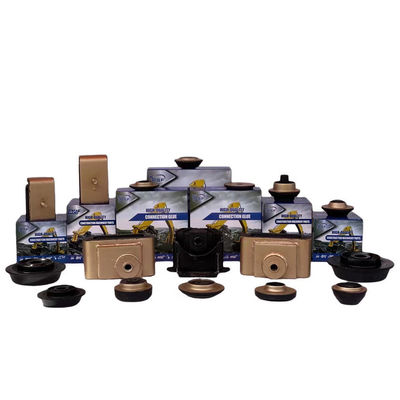 Amortiguador del motor del excavador de la maquinaria de construcción de Purple Horn para el montaje de motores de E320D 3066