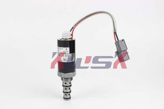 Excavador KDRDE5K-20 G24Y12A de la válvula electromagnética de KOBELCO SK200-5